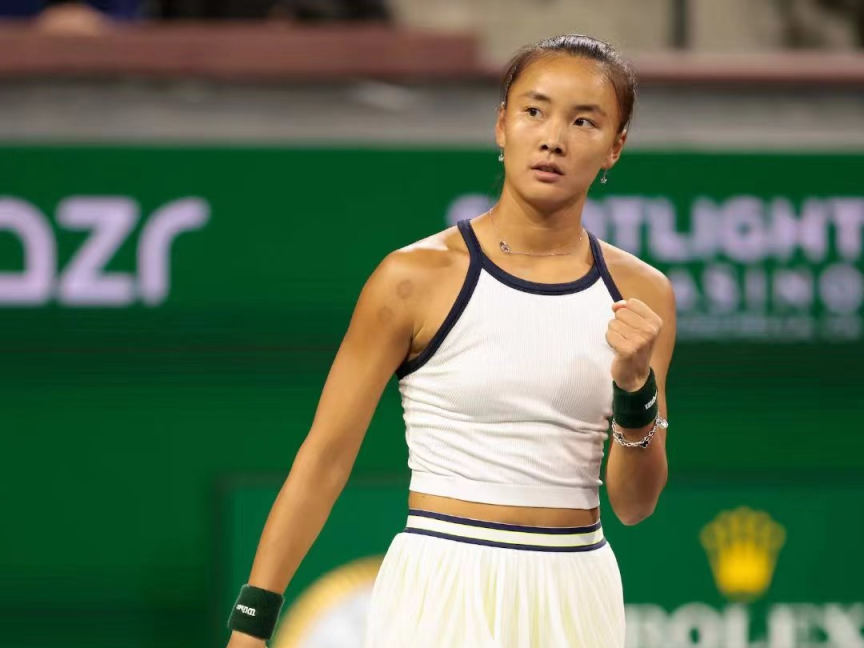 再演逆转好戏 袁悦闯入印第安维尔斯赛女单八强